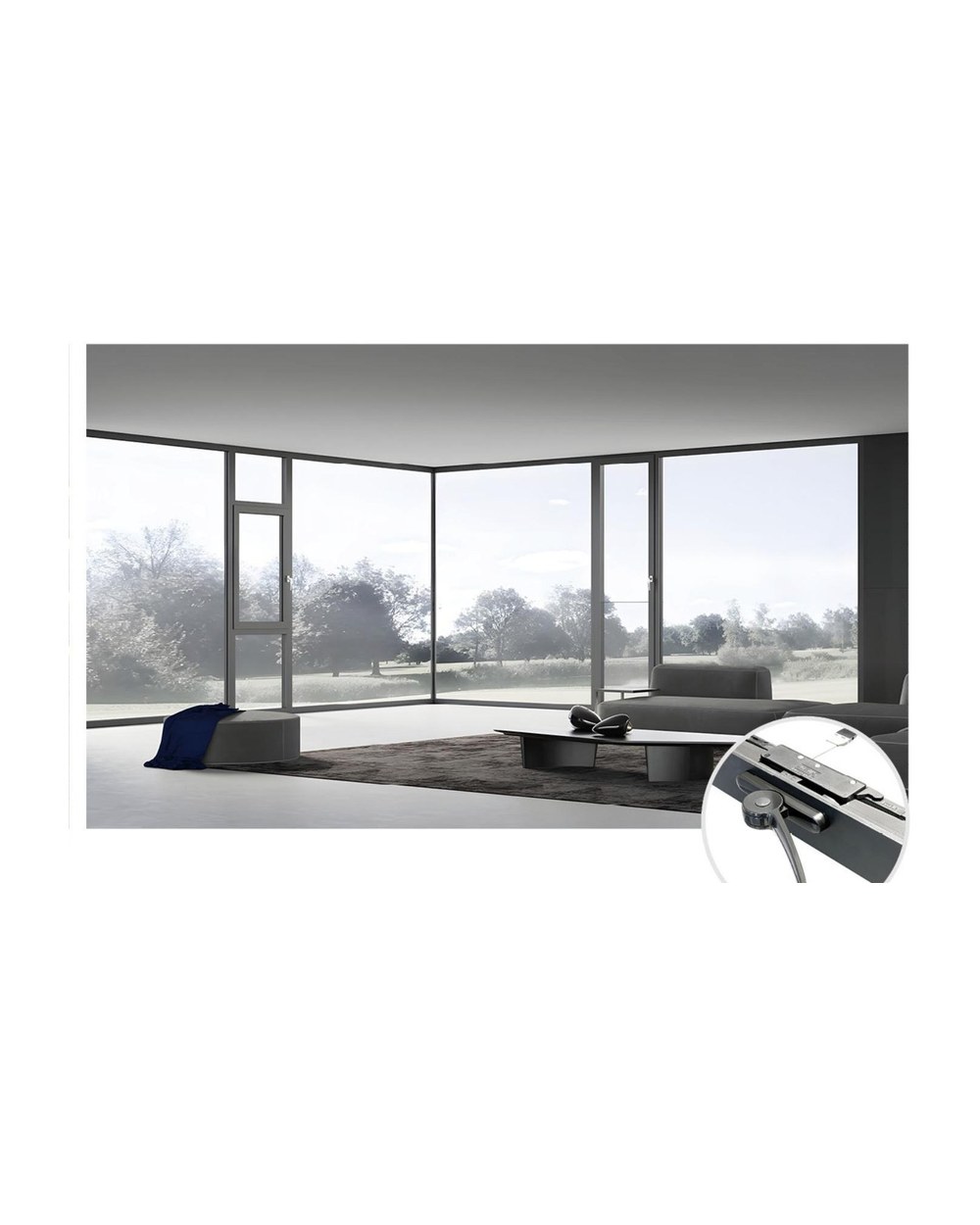 90 Series Thermally Broken Narrow-Edge Outward Opening Window