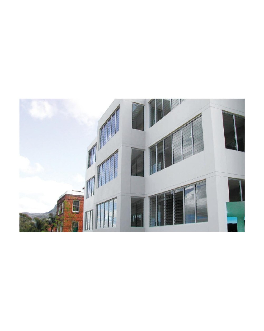 68 Series Security Glass Louvre