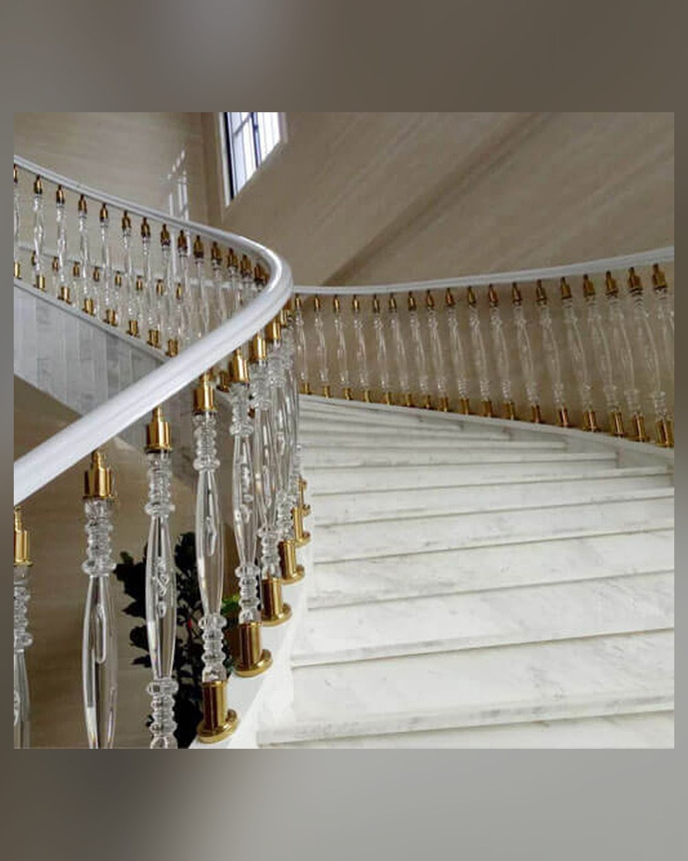 Acrylic Staircase Design 56