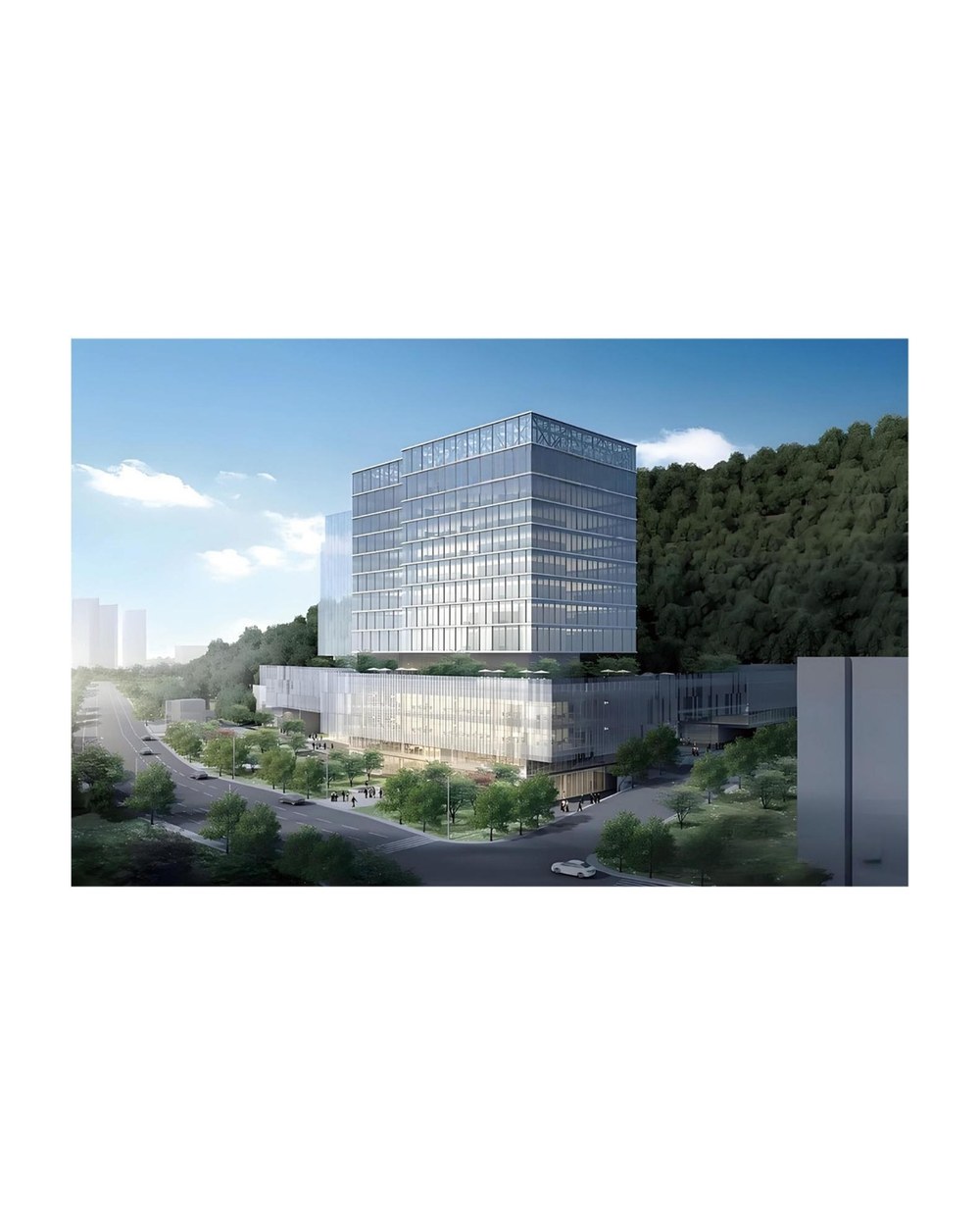70 Series Horizontal Hidden Frame Curtain Wall