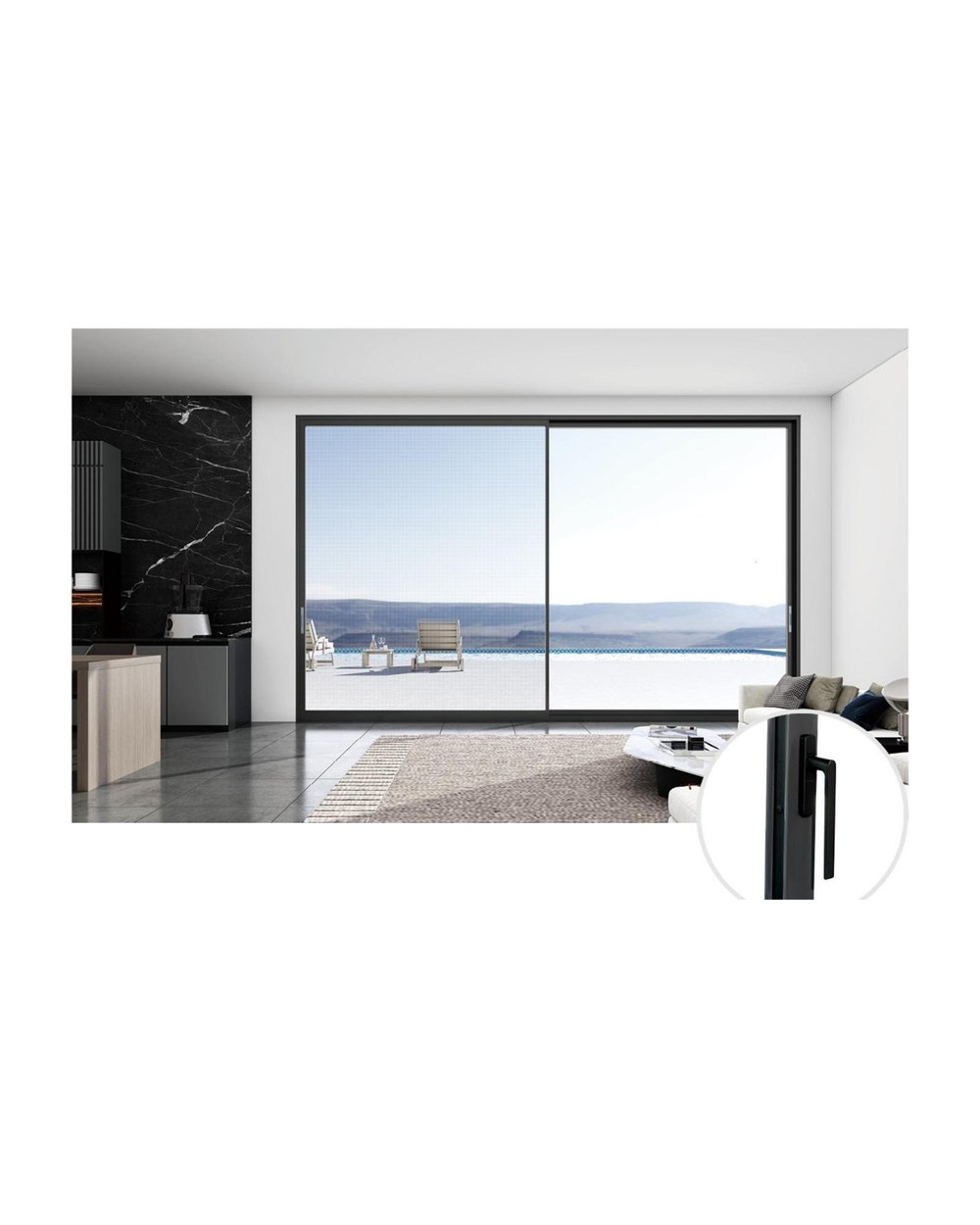 150 Series Thermally Broken Heavy-Duty Sliding Door