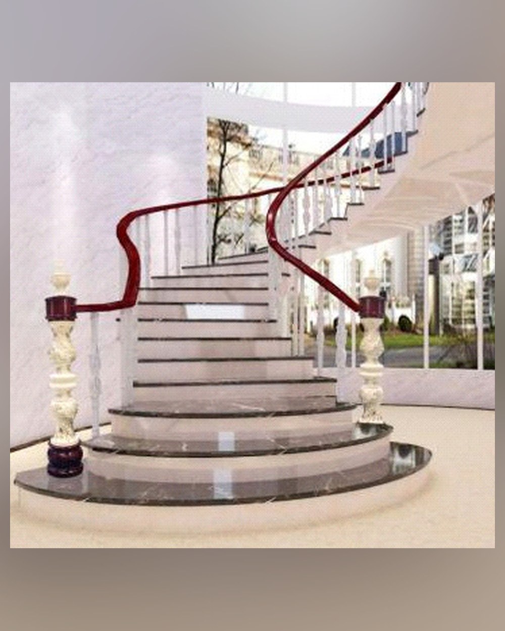 Acrylic Staircase Design 57