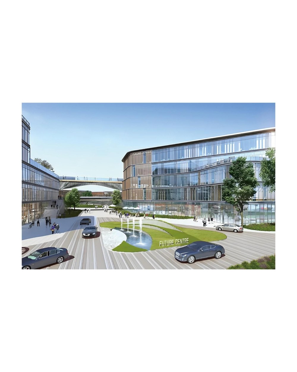 70 Series Fully Transparent Frame Curtain Wall