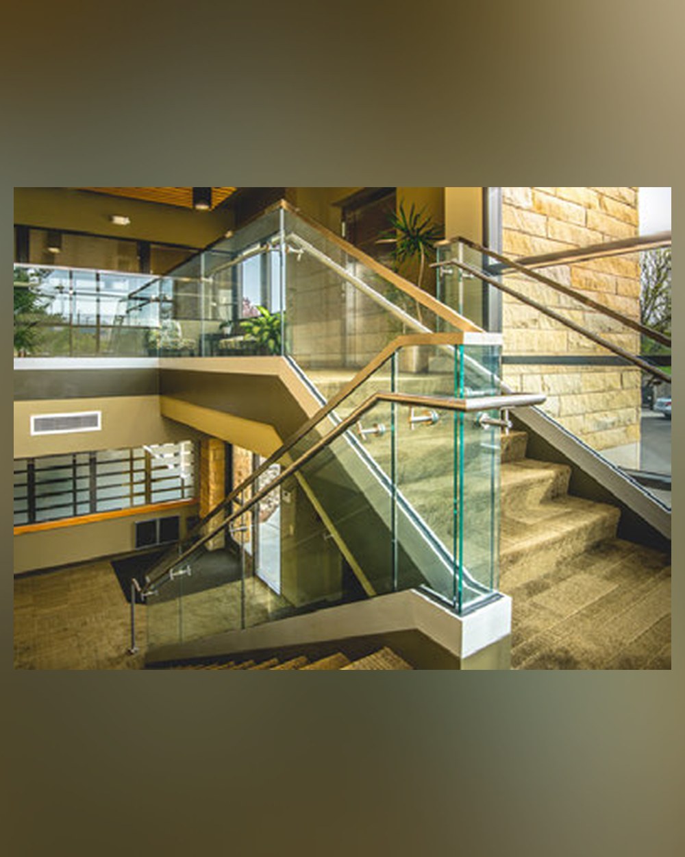 Stainless Steel Staircase Design 46