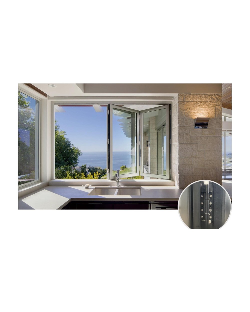 70 Series Thermally Broken Folding Window