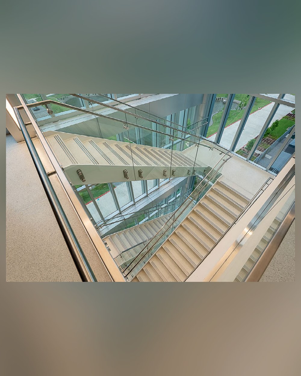Stainless Steel Staircase Design 43