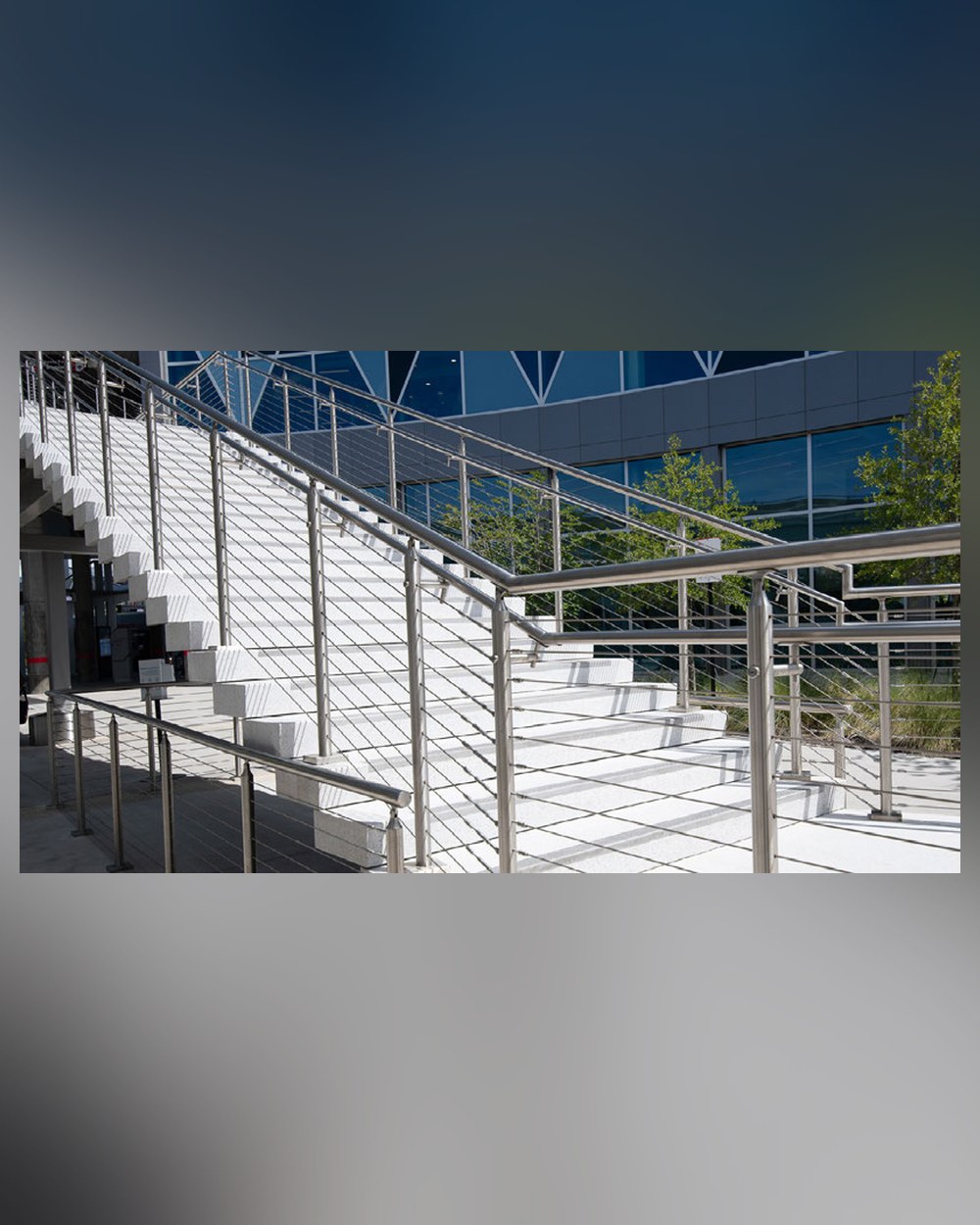 Stainless Steel Staircase Design 47