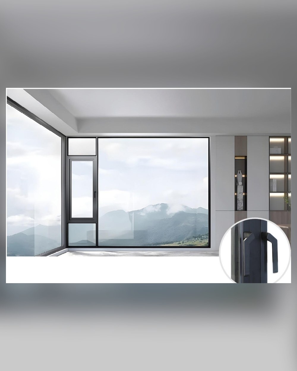 58 Series Thermally Broken Outward Opening Window