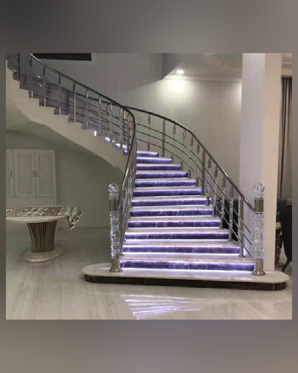 Acrylic Staircase Design 54