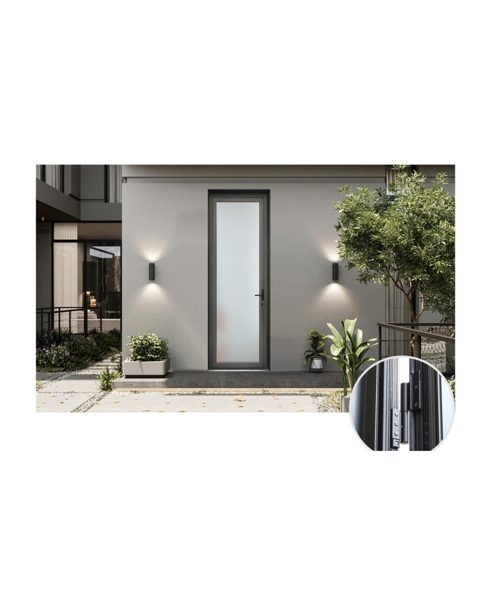 88 Series Thermally Broken Inward Opening Door
