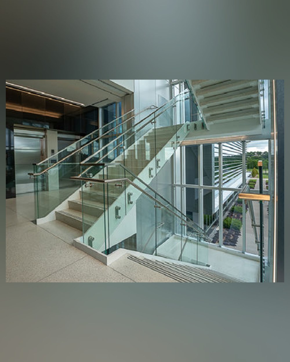 Stainless Steel Staircase Design 45