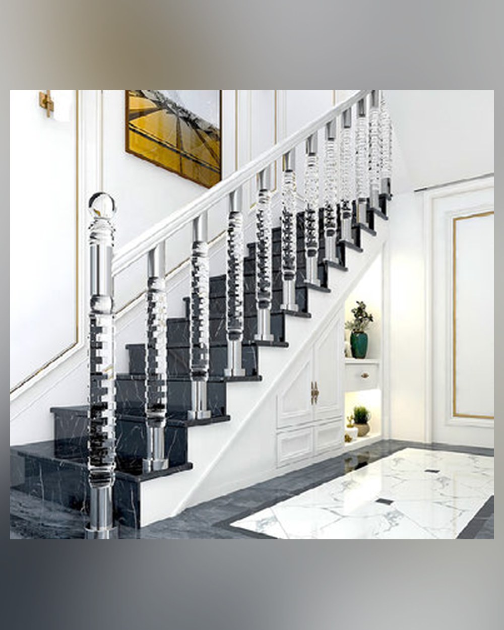 Acrylic Staircase Design 52