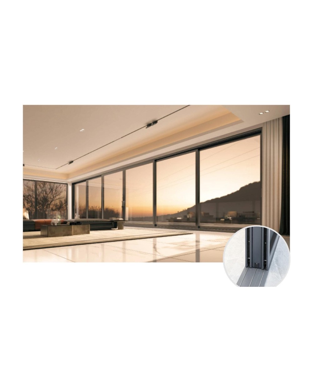 L6 Series Heavy-Duty Sliding Door