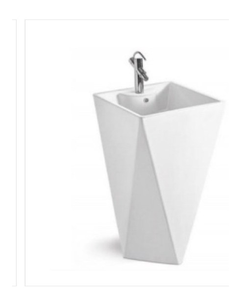 One Piece Pedestal Basin F-4018
