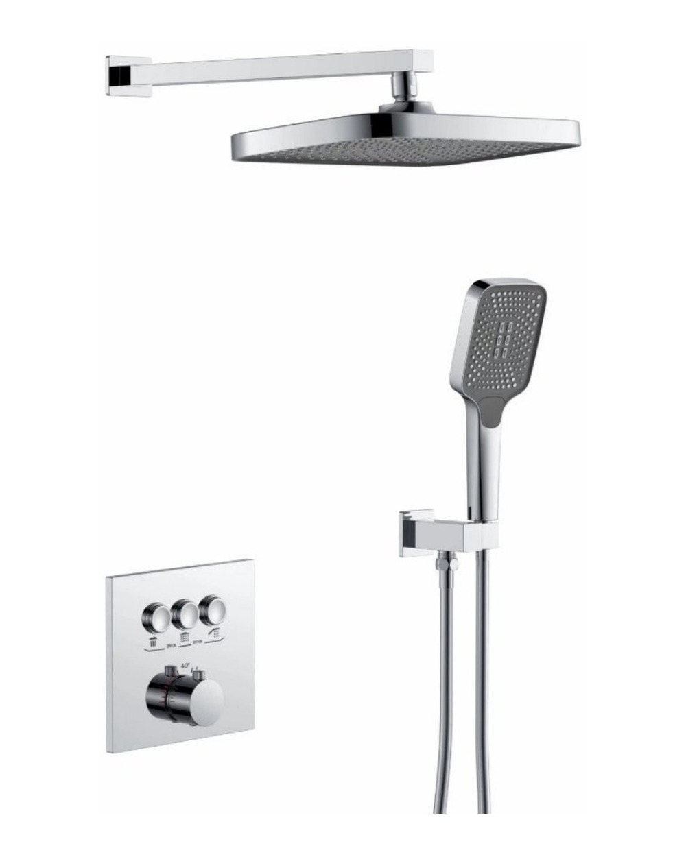 Concealed Thermostatic Shower CS-8807-022