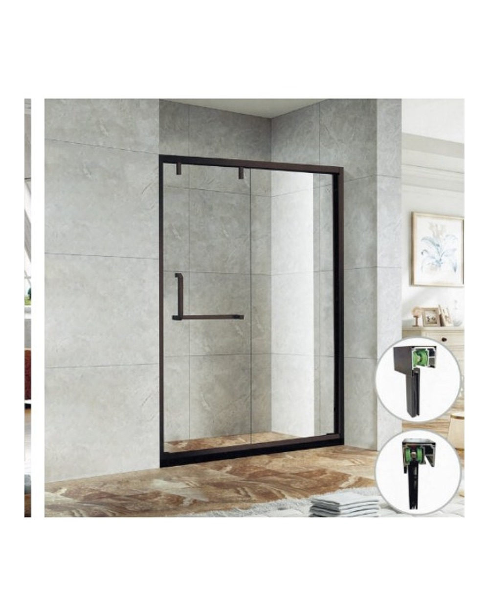 Shower Glass Door G-46