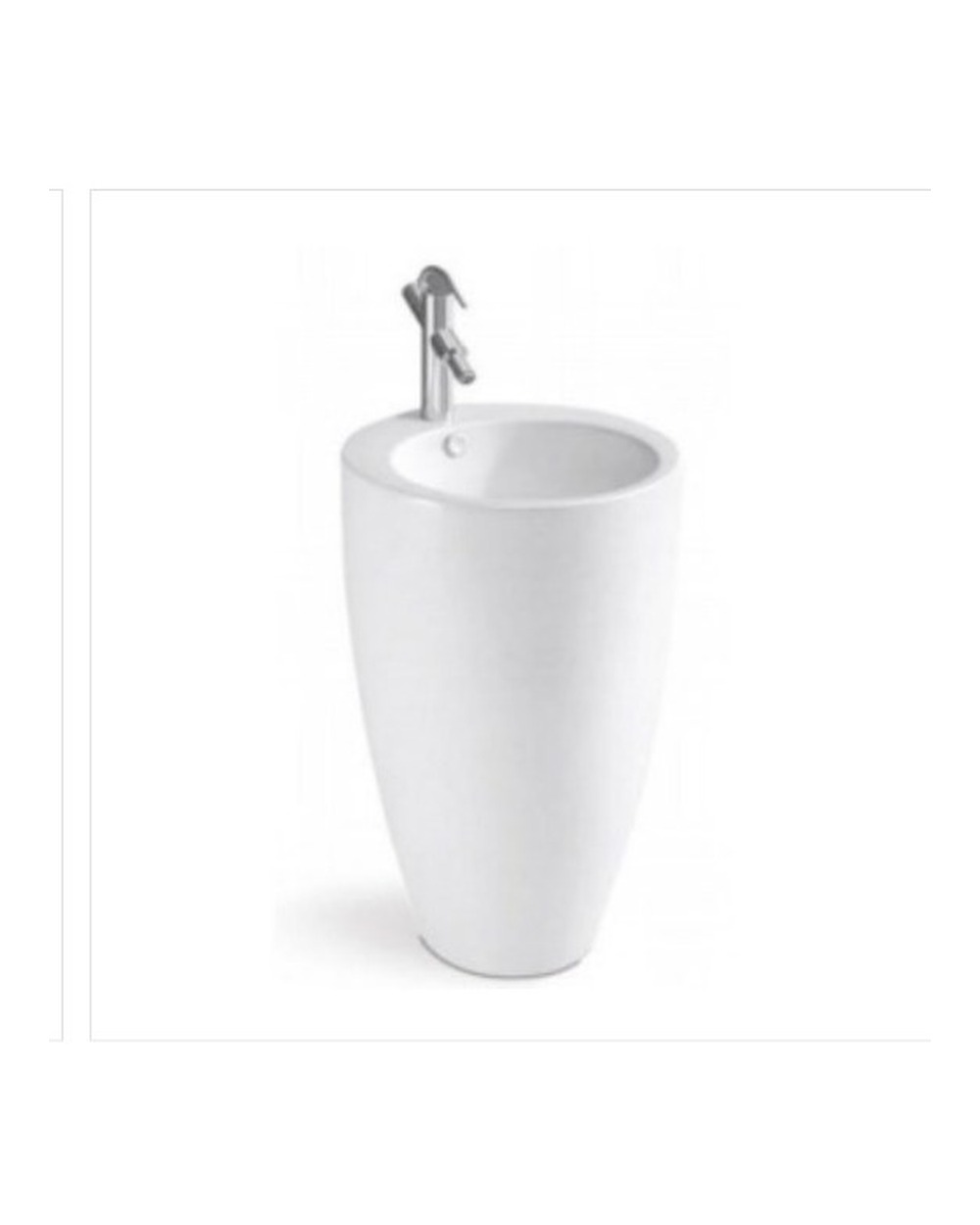 One Piece Pedestal Basin F-4009