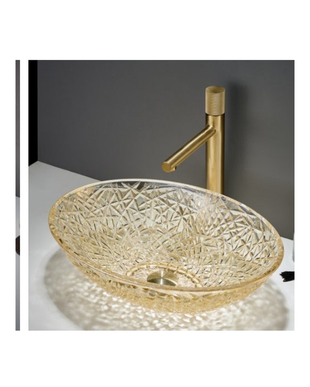 Glass Art Basin