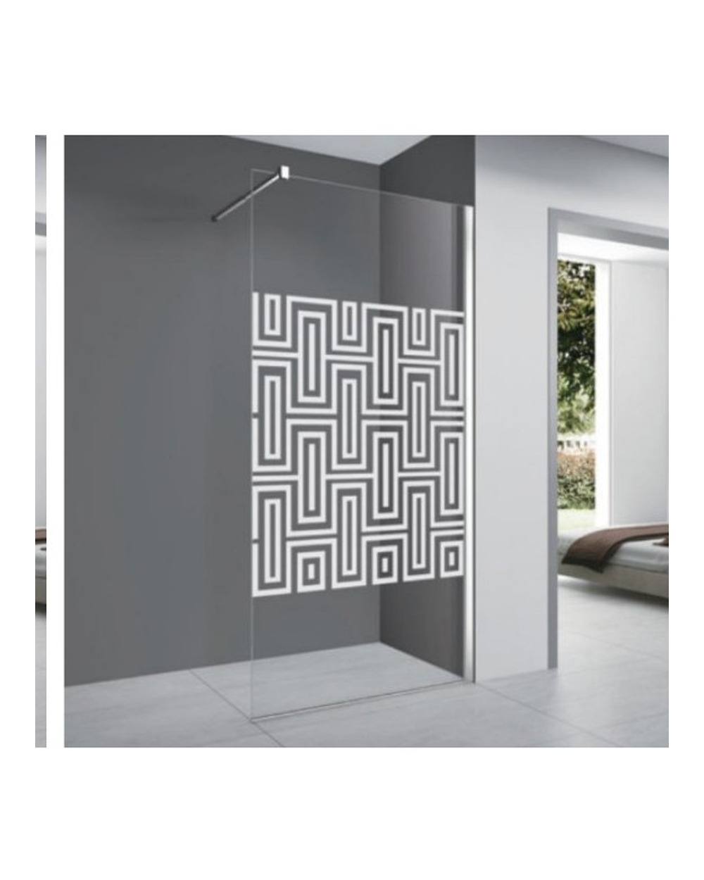 Shower Glass Door E6A-7V