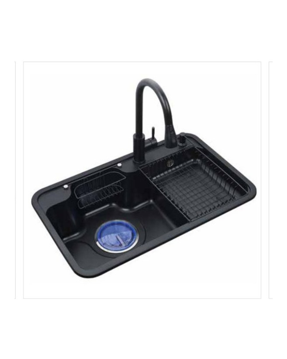 Quartz Stone Double Groove (Black)