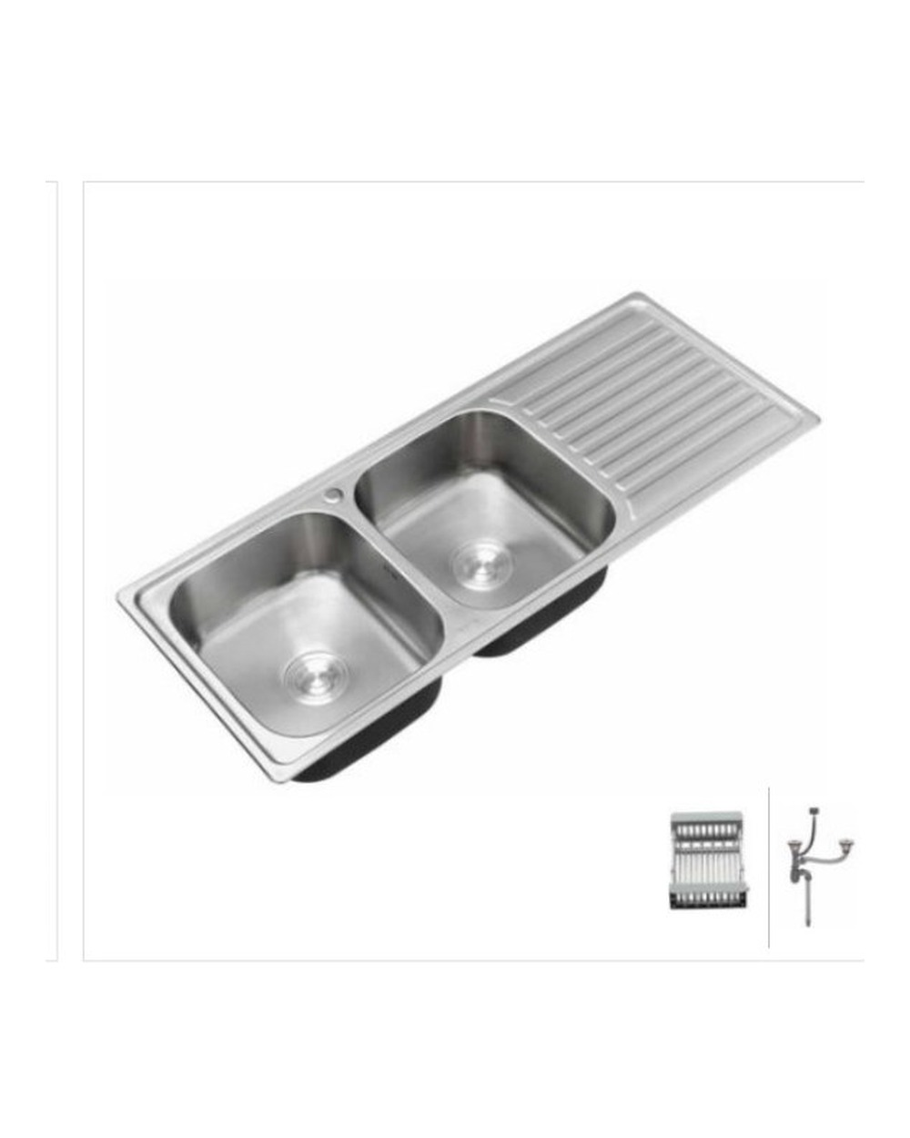 Stainless Steel Double Groove (Russ) D-001