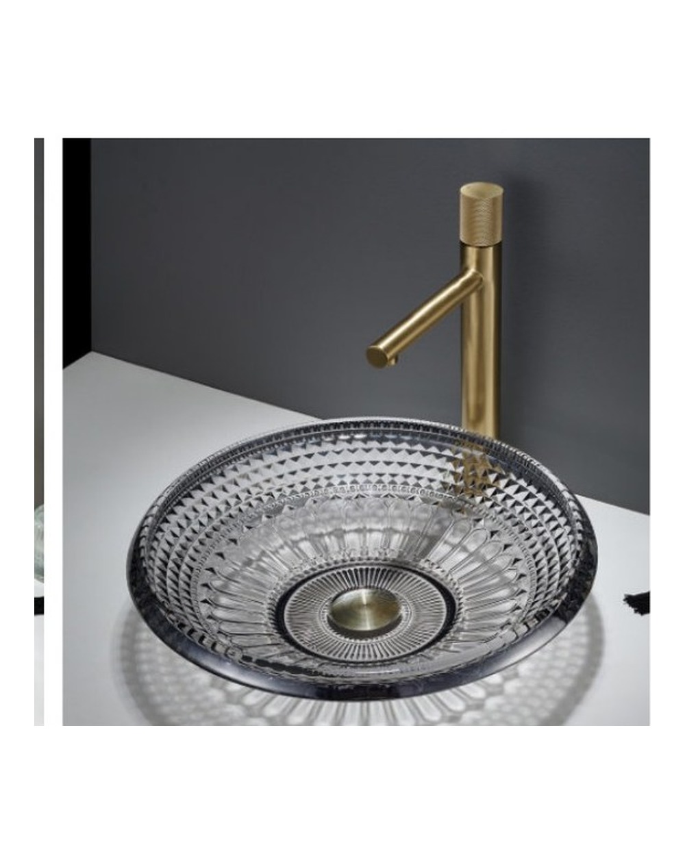 Glass Art Basin