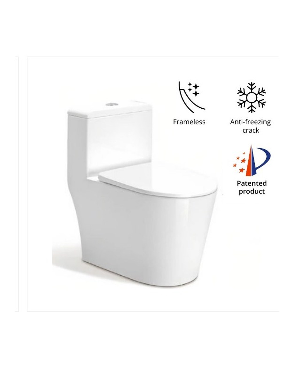 Siphonic One Piece Toilet HC-990