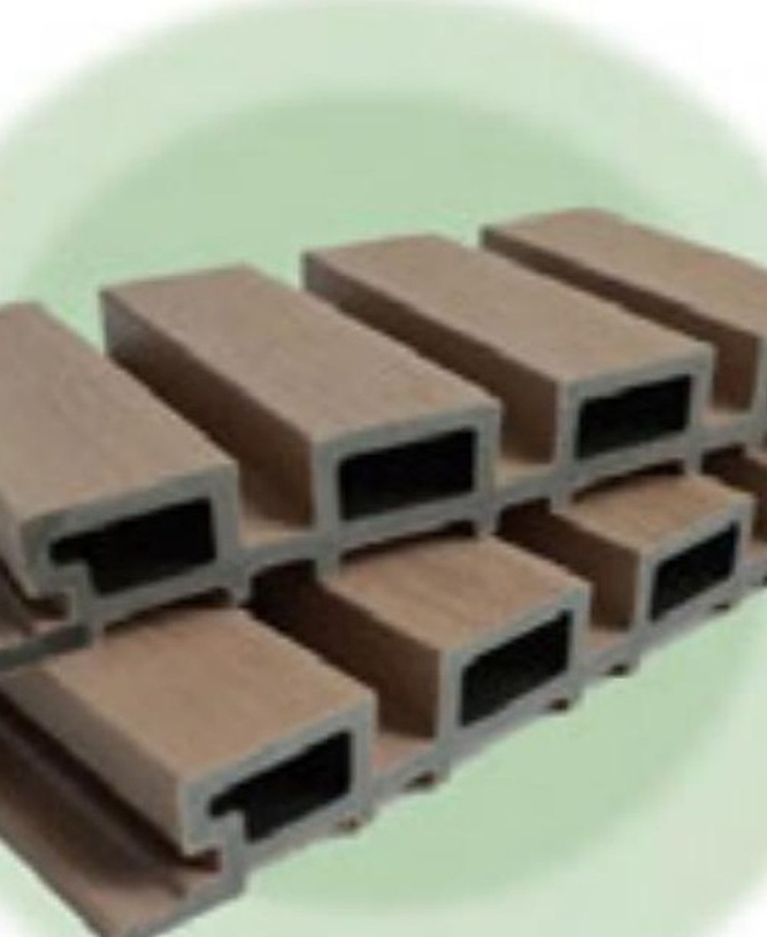 Slatted Wall Panel 8.62 in