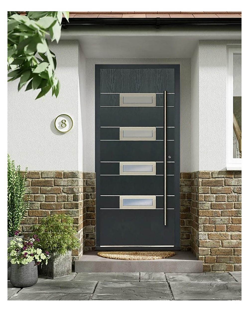Security Steel Door SIG-56-01